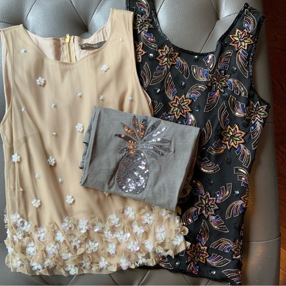 Supertrash and Tommy Bahama bling Top group - Picture 1 of 14